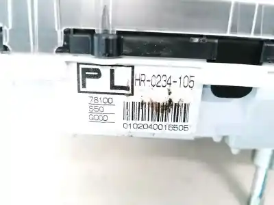 Second-hand car spare part dashboard for honda logo (ga3) 1.3 cat oem iam references hr0234105  hr-0234-105, 78100s50g000