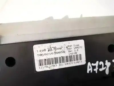 Peça sobressalente para automóvel em segunda mão quadrante por citroen c8 2.0 hdi fap cat referências oem iam 1490107080  