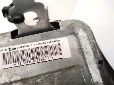 Peça sobressalente para automóvel em segunda mão airbag dianteiro direito por citroen c2 1.4 hdi referências oem iam 96379999ze  
