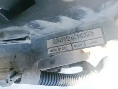 Автозапчастина б/у електро вентилятор для chrysler sebring (jr) 2.0 посилання на oem iam 04598014ad  