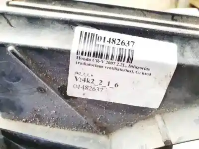 Автозапчасти б/у электрический вентилятор за honda cr-v (re) 2.2 ctdi ссылки oem iam   