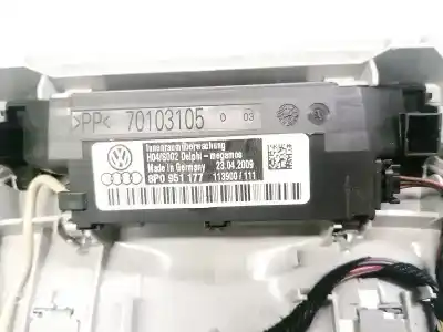 Pezzo di ricambio per auto di seconda mano luce interna per audi a3 (8p) 1.6 16v fsi riferimenti oem iam 8p0951177  70103105d, h03s001, 040058196