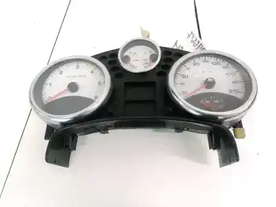 Pièce détachée automobile d'occasion compteur de vitesse tableau de bord pour peugeot 207 1.6 16v hdi références oem iam 9662904980