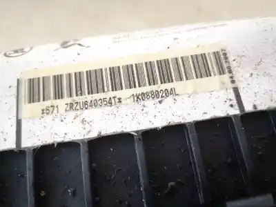 Автозапчастина б/у передня права подушка безопасности для volkswagen jetta (1k2) 2.0 tdi посилання на oem iam 1k0880204l  