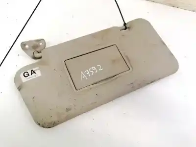 Peça sobressalente para automóvel em segunda mão pára-sol esquerdo por nissan note (e11e) 1.4 cat referências oem iam   