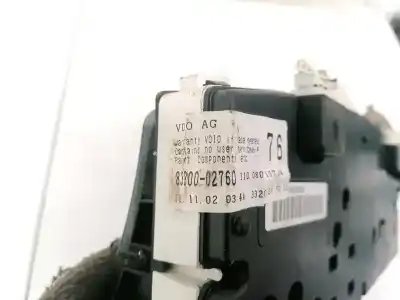 Peça sobressalente para automóvel em segunda mão quadrante por toyota corolla (e12) 2.0 d-4d sol berlina referências oem iam 8380002760  83800-02760