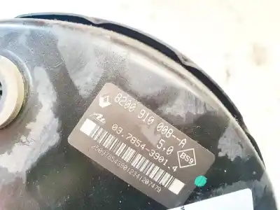 Second-hand car spare part brake servo for renault twingo 1.2 16v oem iam references 8200910008a  8200910008-a, 03.7854-3901.4