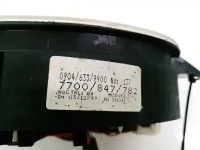 Second-hand car spare part dashboard for renault megane i scenic (ja0) 1.9 dt alize oem iam references 7700847782  09046339900
