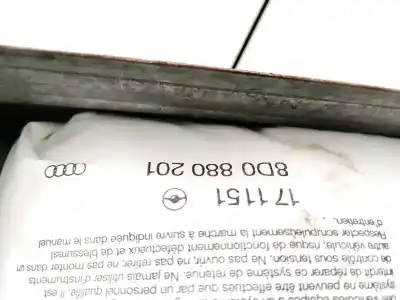 Автозапчасти б/у подушка безопасности передняя правая за audi a4 avant (b5) 1.8 ссылки oem iam 8d0880201  171151