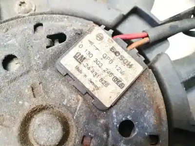 Автозапчастина б/у електро вентилятор для opel zafira, a 1999.04 - 2003.11 2.2 dti 16v 92kw 2002.01 - 2005.06 посилання на oem iam 0130303246  24431828