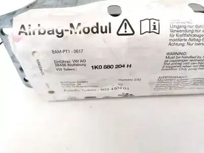 Автозапчастина б/у передня права подушка безопасности для volkswagen golf v variant (1k5) 1.9 tdi посилання на oem iam 1k0880204h  603430403