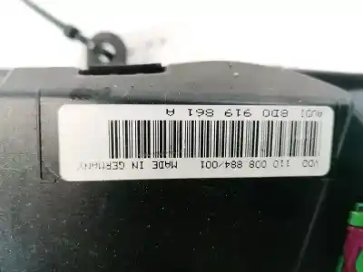 Автозапчастина б/у панель інструментів для audi a4 avant (b5) 1.9 tdi посилання на oem iam 8d0919861a  1410.008.884
