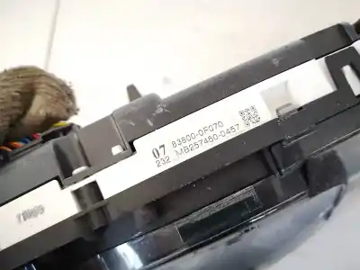 Peça sobressalente para automóvel em segunda mão quadrante por toyota verso 2.0 d-4d referências oem iam 838000f070  83800-0f070, mb257450-0457