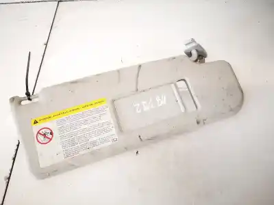 Second-hand car spare part left sunshade for volkswagen passat b6 (3c2) 2.0 tdi 16v oem iam references 1k0857552a