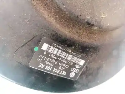 Автозапчастина б/у гальмівний серво для audi a3 (8p) 1.6 attraction посилання на oem iam 1k1614105ae  03786475014
