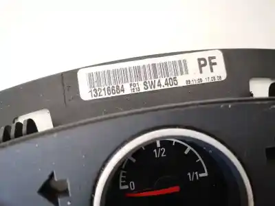 Peça sobressalente para automóvel em segunda mão quadrante por opel zafira b 1.9 cdti referências oem iam 13216684  