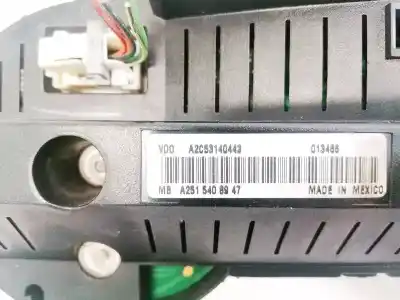 Second-hand car spare part dashboard for mercedes clase r (w251) 3.0 cdi cat oem iam references a2515408947  a2c53140443