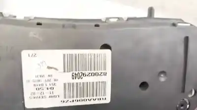 Peça sobressalente para automóvel em segunda mão quadrante por renault megane ii (bm0/1_, cm0/1_) 1.6 16v (bm0c. cm0c) referências oem iam 8200292049  35110419