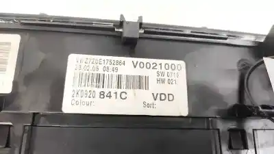 Автозапчастина б/у панель інструментів для volkswagen caddy ka/kb (2k) 2.0 sdi посилання на oem iam 2k0920841c  v0021000