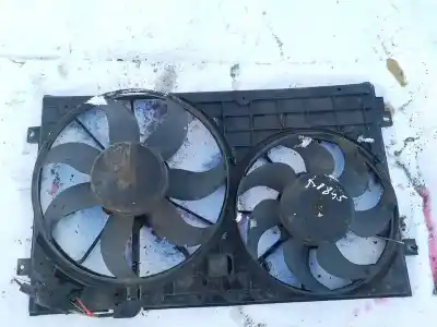 Peça sobressalente para automóvel em segunda mão termoventilador elétrico por volkswagen golf vi (5k1) 1.4 16v tsi referências oem iam 1k0121207