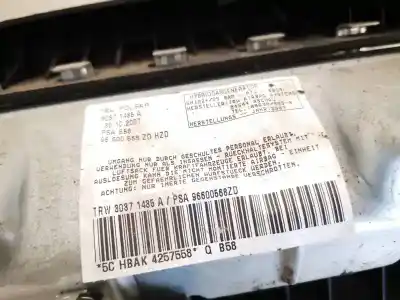Автозапчастина б/у передня права подушка безопасности для citroen c4 picasso 1.6 16v hdi fap посилання на oem iam 96600568zd  01858678