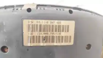 Peça sobressalente para automóvel em segunda mão quadrante por bmw x5 (e53) 3.0d referências oem iam 62116907022  110008735