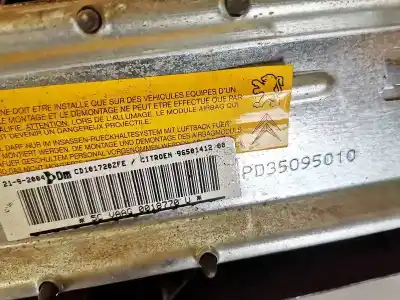 Автозапчастина б/у передня права подушка безопасности для citroen c5 i (dc_) 1.8 16v (dc6fzb. dc6fze) посилання на oem iam 9650141200  