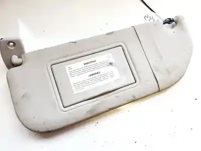 Peça sobressalente para automóvel em segunda mão pára-sol esquerdo por citroen c1 1.0 cat (384f) referências oem iam   