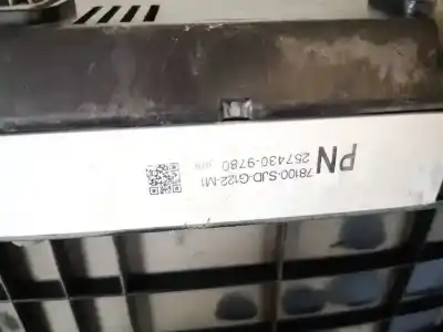 Peça sobressalente para automóvel em segunda mão quadrante por honda fr-v (be) 1.8 vtec cat referências oem iam 78100sjdg122m1  78100-sjd-g122-m1, 257430-9780