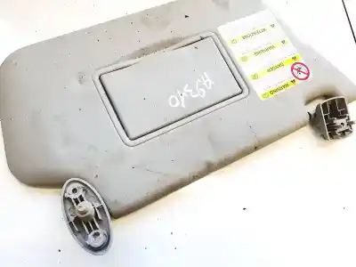 Peça sobressalente para automóvel em segunda mão pára-sol esquerdo por mazda 2 (dy) 1.25 (dy3w) referências oem iam   