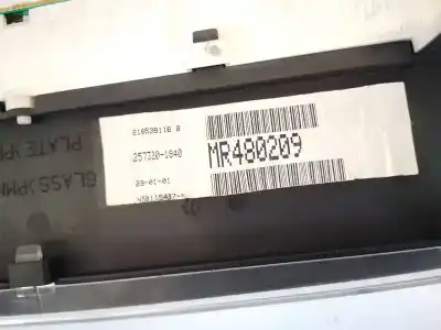 Second-hand car spare part dashboard for mitsubishi space star (dg0) 1.9 di-d cat oem iam references mr480209  21626731