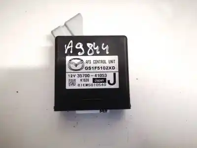 Peça sobressalente para automóvel em segunda mão módulo eletrônico por mazda 6 lim. (gh) 2.0 crtd 140cv active referências oem iam gs1f5102xd