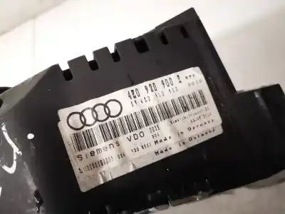 Second-hand car spare part dashboard for audi a8 (4e2) 3.7 quattro oem iam references 4e0920900e  