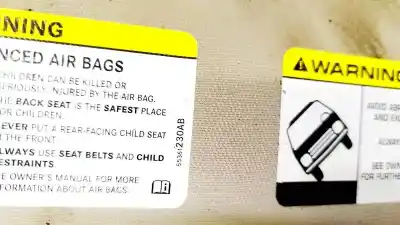 Peça sobressalente para automóvel em segunda mão pára-sol esquerdo por jeep compass 2.2 crd cat referências oem iam 55361230ab  