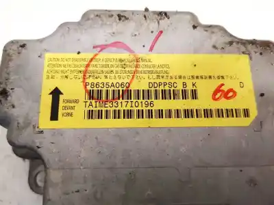 Автозапчастина б/у блок управління подушками безпеки для mitsubishi lancer viii (cy_a, cz_a) 2.0 di-d (cy8a) посилання на oem iam p8635a060   Автозапчастина б/у блок управління подушками безпеки для mitsubishi lancer viii (cy_a, cz_a) 2.0 di-d (cy8a) посилання на oem iam p8635a060
