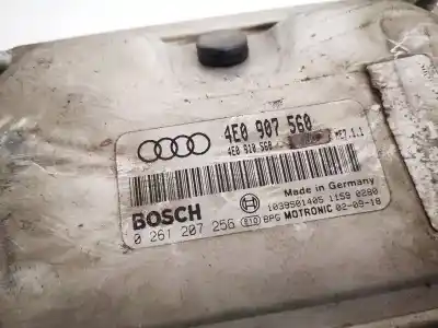 Peça sobressalente para automóvel em segunda mão centralina de motor uce por audi a8, d3 2002.09 - 2005.6 4.2 quattro 246kw 2002.10 - 2010.07 referências oem iam 4e0907560  4e0910560, 0261207256