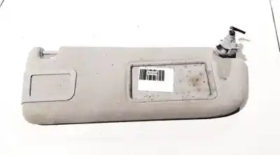 Peça sobressalente para automóvel em segunda mão pára-sol esquerdo por audi a8, d3 2002.09 - 2005.6 4.2 quattro 246kw 2002.10 - 2010.07 referências oem iam 4e0857552j
