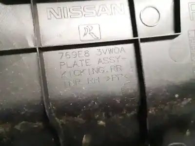 Second-hand car spare part plastics for nissan note (e11e) 1.5 dci turbodiesel cat oem iam references 769e83vw0a  