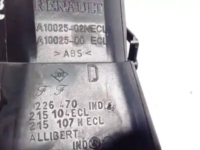 Автозапчастина б/у аераційна решіта для renault espace iv (jk0) 2.0 dci diesel fap cat посилання на oem iam a1002502  a10025-02, 215104ecl