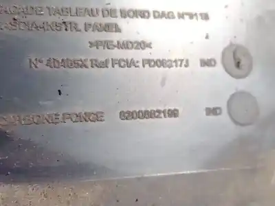 Автозапчасти б/у пластики за renault kangoo (f/kc0) 1.5 dci diesel ссылки oem iam 8200882199  