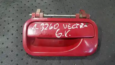 Peça sobressalente para automóvel em segunda mão puxador exterior traseiro esquerdo por opel vectra b caravan 2.0 dti referências oem iam 