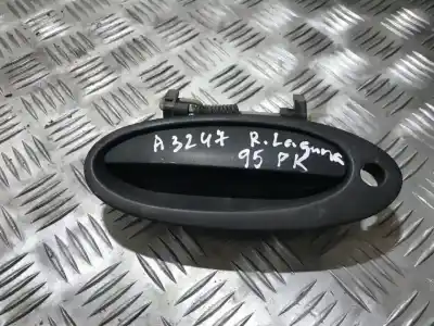 Peça sobressalente para automóvel em segunda mão puxador exterior dianteiro esquerdo por renault laguna (b56) 2.2 dt rt referências oem iam 7700821373