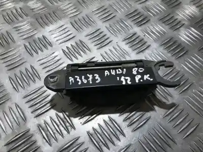 Peça sobressalente para automóvel em segunda mão Puxador Exterior Dianteiro Esquerdo por AUDI 80 B4 AVANT (8C5) 1.9 TDI Referências OEM IAM 4A0837205  