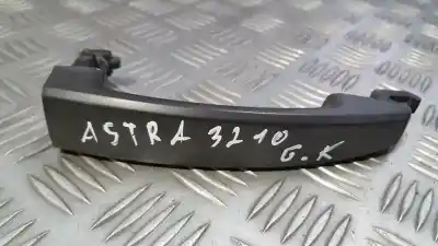 Peça sobressalente para automóvel em segunda mão puxador exterior traseiro esquerdo por opel astra h (a04) 1.8 (l48) referências oem iam 