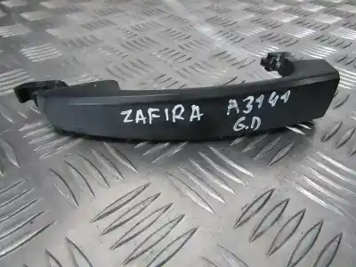 Second-hand car spare part exterior right rear door handle for opel zafira b 1.6 16v cat oem iam references 