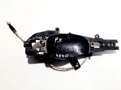 Peça sobressalente para automóvel em segunda mão puxador exterior dianteiro esquerdo por bmw 3-series, e90 / e91 / e93 2005.02 - 2009.01 320 d 120kw 2005.01 - 2011.12 referências oem iam 