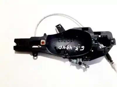 Peça sobressalente para automóvel em segunda mão puxador exterior traseiro esquerdo por bmw 3-series, e90 / e91 / e93 2005.02 - 2009.01 320 d 120kw 2005.01 - 2011.12 referências oem iam 