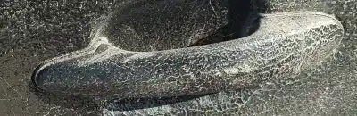 Peça sobressalente para automóvel em segunda mão puxador exterior traseiro esquerdo por bmw x3 (e83) 2.0d referências oem iam   