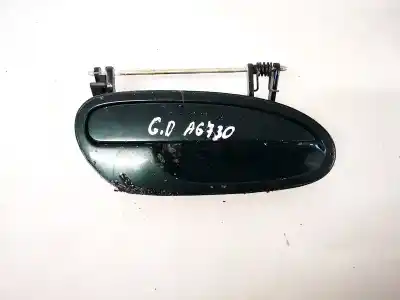 Peça sobressalente para automóvel em segunda mão puxador exterior traseiro direito por opel omega b 2.0 16v cat (x 20 xev / l34) referências oem iam gm105