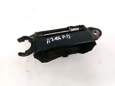 Peça sobressalente para automóvel em segunda mão puxador exterior frente direito por audi 80 avant 1.9 tdi referências oem iam 4a0837206